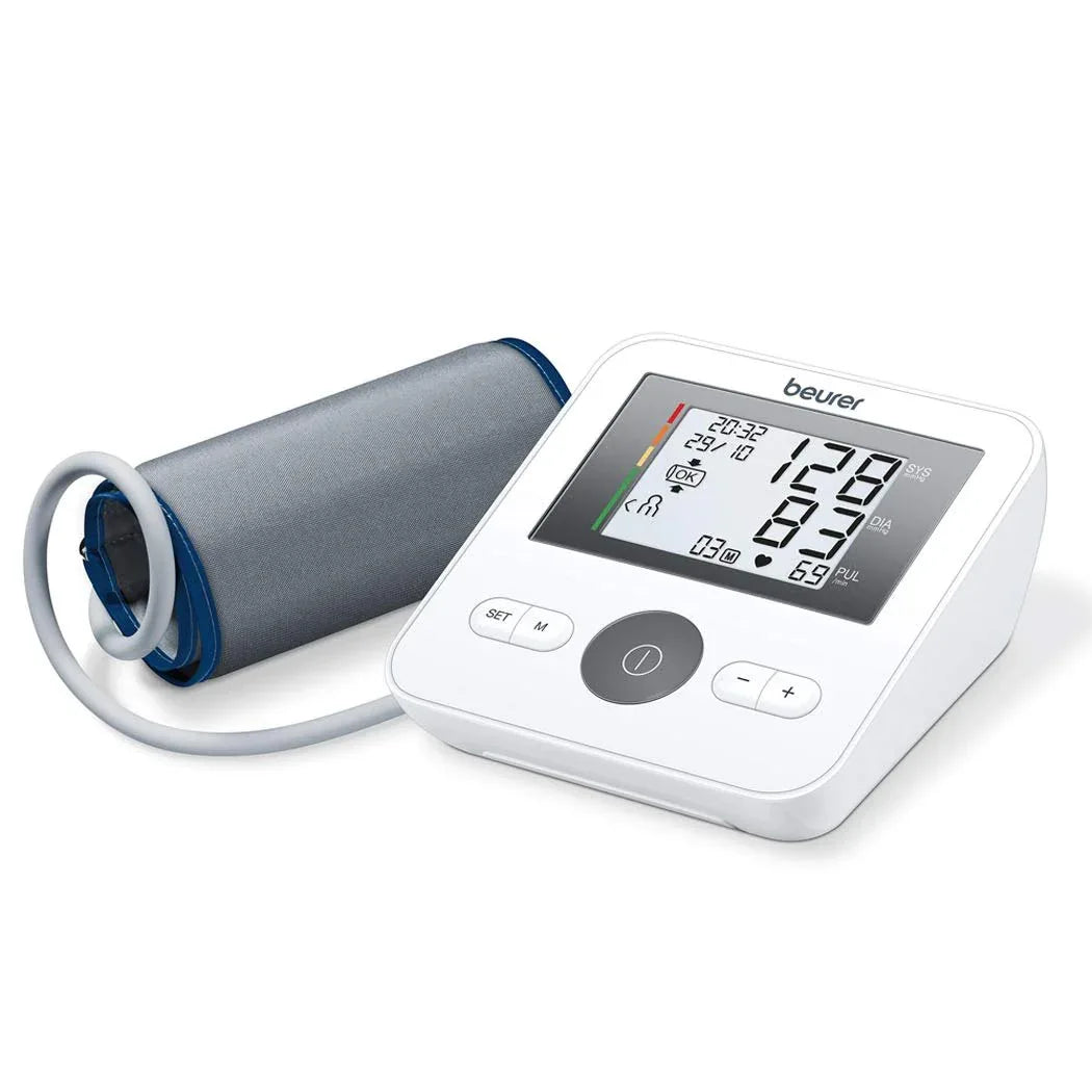 Beurer BM-27 Automatic Upper Arm Blood Pressure Monitor - Easy-Read Display, Arrhythmia Detection - Gomix Brands Outlet